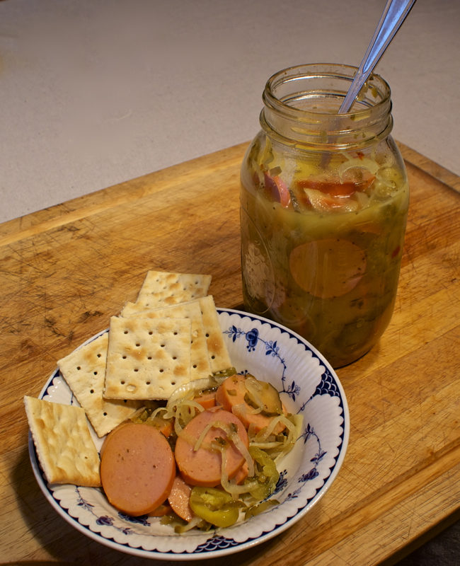 Pickled Bologna II (Chicago Dog Style) Cheater Chef