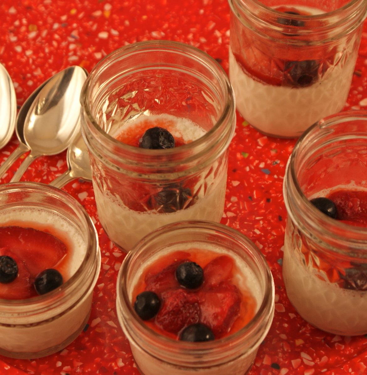 Honey Jack Panna Cotta