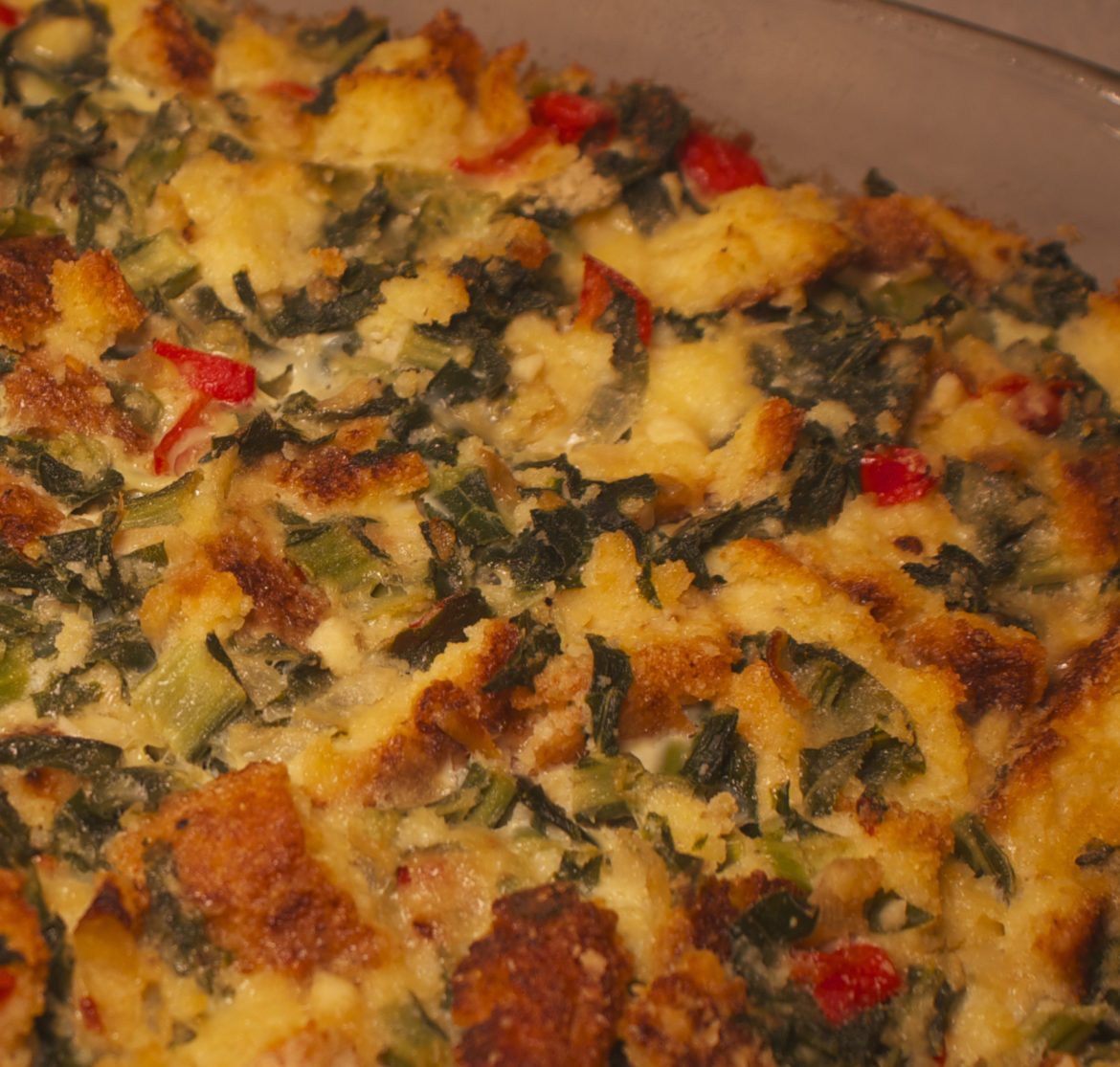 how to make cornbread pudding