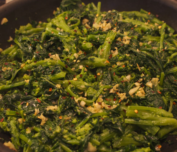 How to cook broccoli rabe